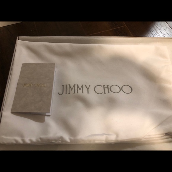 Jimmy Choo Romy 85 Glitter Pumps Size 34 - Picture 6 of 8